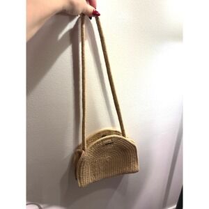 ONeill day purse half moon woven natural fibers surf skate cali style bohemian